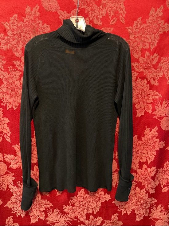 Tory Burch Tops - Tory Burch Sheer turtle neck long sleeve